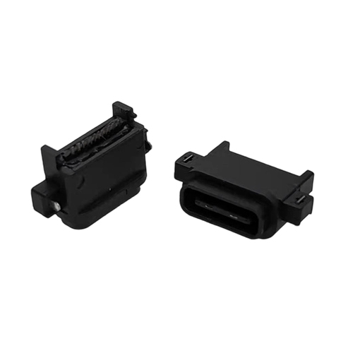 ZL-303TYPE C母座16P沉板全塑-防水