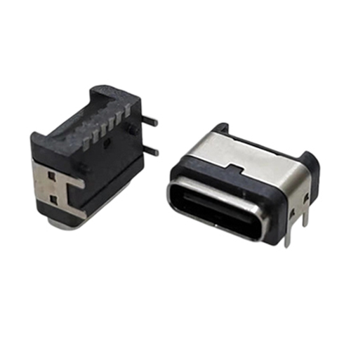 ZL-297TYPE C母座6P四脚-防水