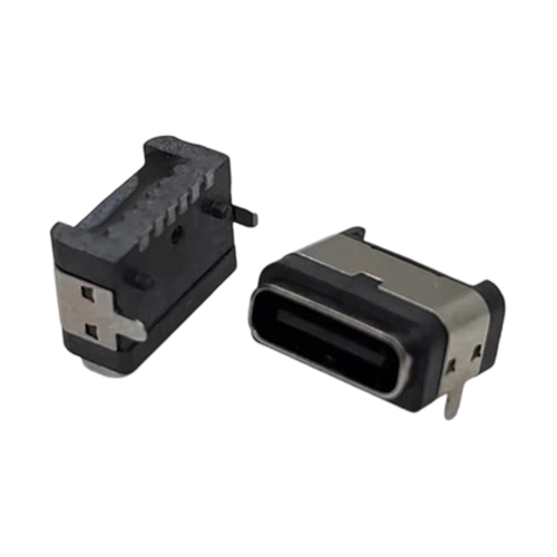 ZL-298TYPE C母座6P两脚-防水