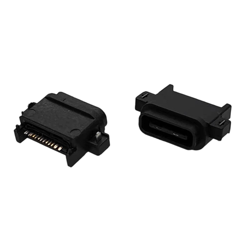 ZL-303TYPE C母座16P沉板全塑-防水