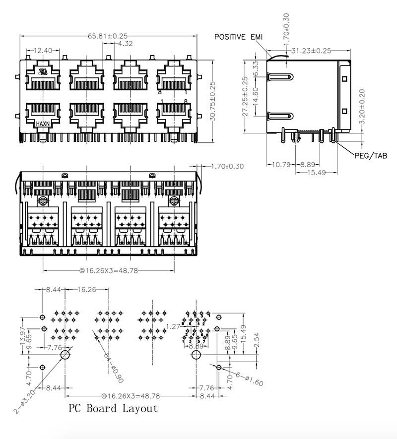 880B 2X4 反弹 圆针