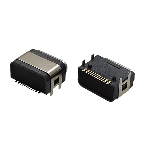 ZL-301TYPE C母座16P四脚-防水