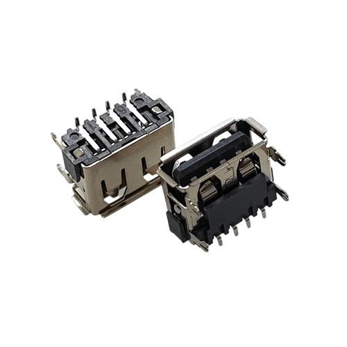 ZL-132 AF短体10.0四脚插端子SMT卷边6.8H