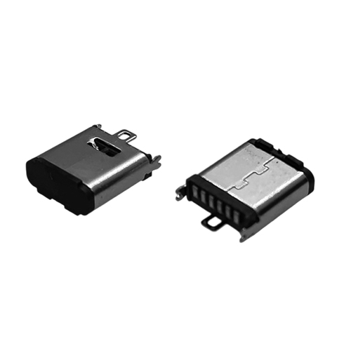 ZL-322Type-C母座6P立贴8.8H