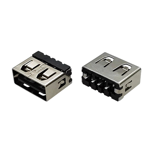 ZL-159 AF180度直插短体10.0卷边无脚