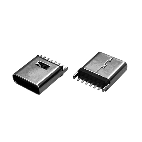 ZL-318Type-C母座6P立插9.3H