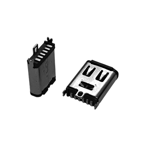 ZL-323Type-C母座6P立贴10.0H