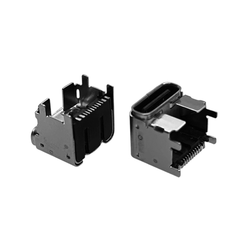 ZL-240 TYPE C母座24P单排SMT垫高4.3