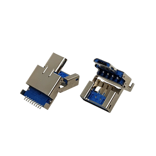 ZL-245 A公+MICRO公翻盖头OTG 3.0 LCP蓝