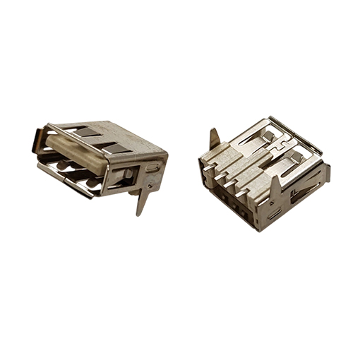 ZL-084 AF直脚端子SMT卷边LCP米色