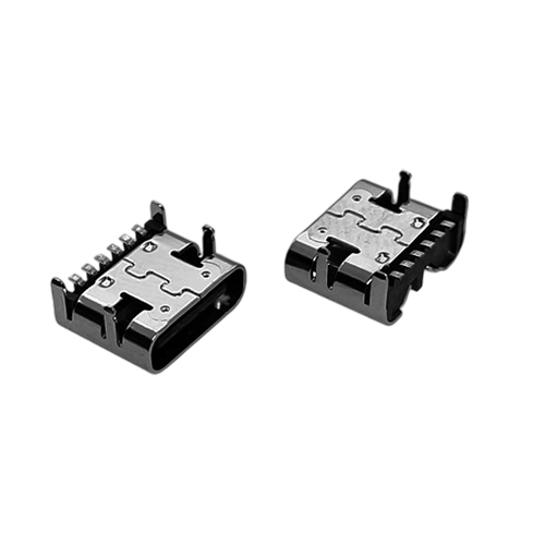 ZL-228 TYPE C母座单排6P SMT