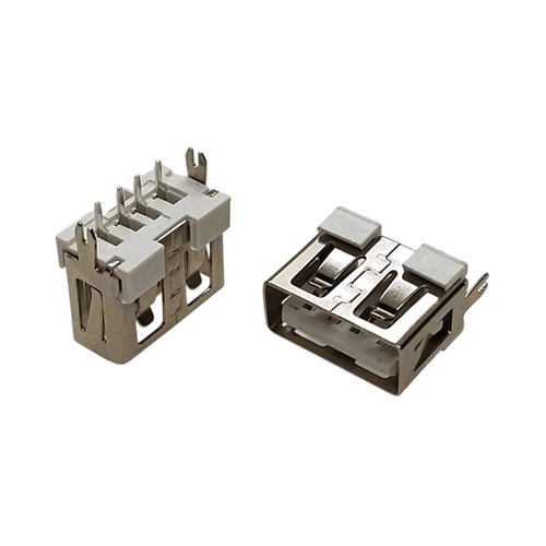 ZL-102 AF180度直插短体10.0直边