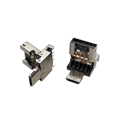 ZL-243 A公+MICRO公翻盖头OTG 2.0 LCP灰