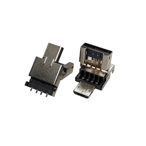 ZL-243 A公+MICRO公翻盖头OTG 2.0 LCP灰