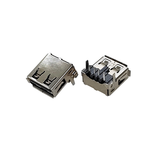 ZL-361AF90度卷边直角LCP灰胶铁壳