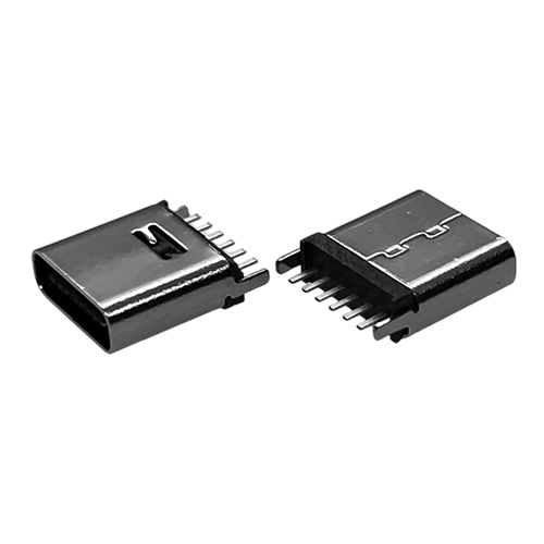 ZL-320Type-C母座6P立插8.8H