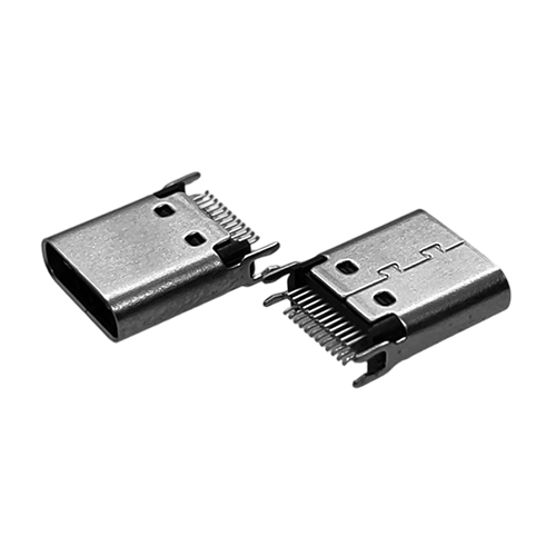 ZL-342 TYPE C母座24P短体夹板0.8 1.0