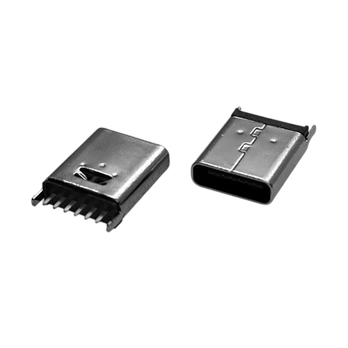 ZL-319Type-C母座6P立插10.5H