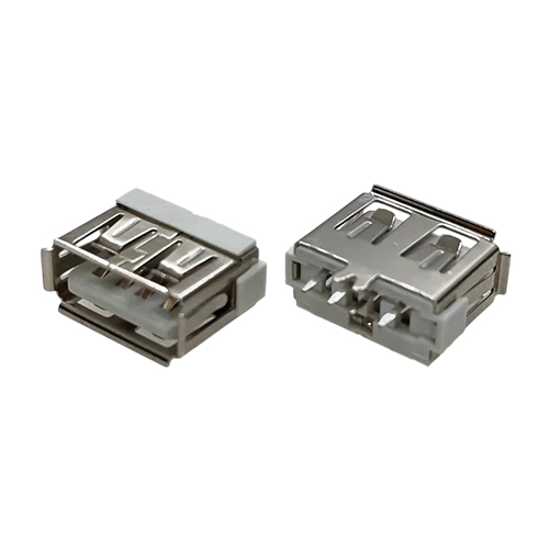 ZL-107 AF180度直插短体10.0一字胶芯卷边中间鱼叉脚